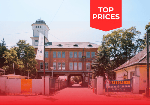 Top prices for self storage rental in Budapest, District 16 | © Self Store Budapest