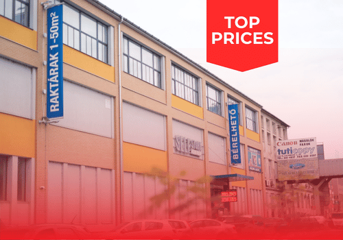 Top prices for self storage rental in Budapest, District 11 | © Self Store Budapest