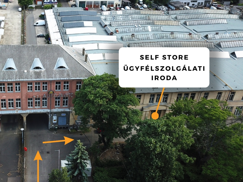 Self Store Mátyásföld Budapest XVI. - térkép | © Self Store Budapest