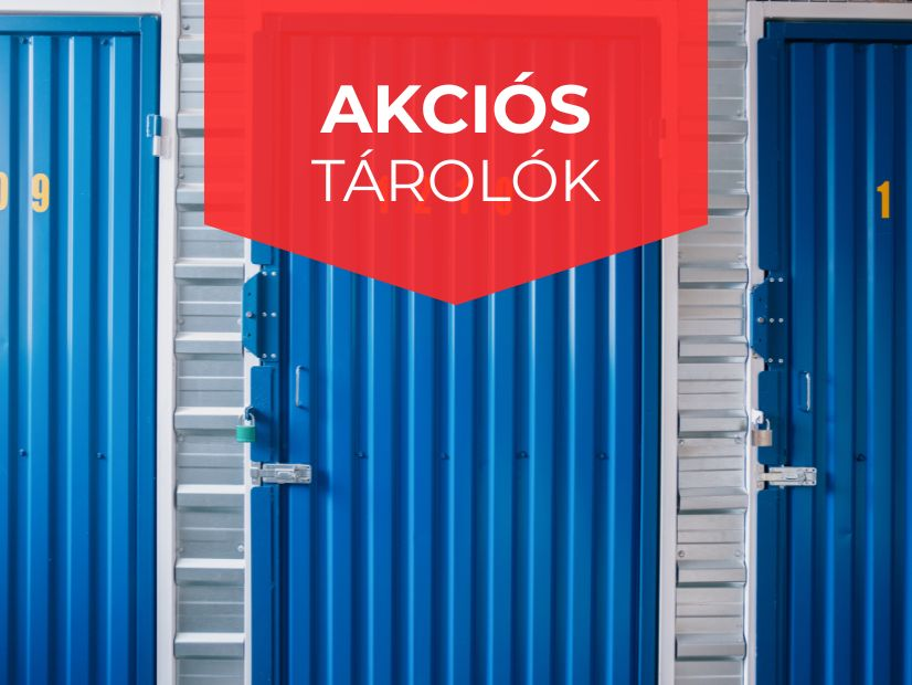 Self Store Váci út - akciós tároló | © Self Store Budapest