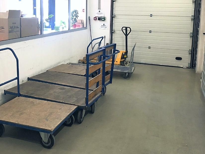 Trolleys in Self Store Váci st. Storage Facility