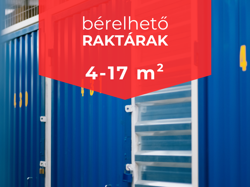 Tárolók elérhető áron Debrecenben | © Self Store Debrecen