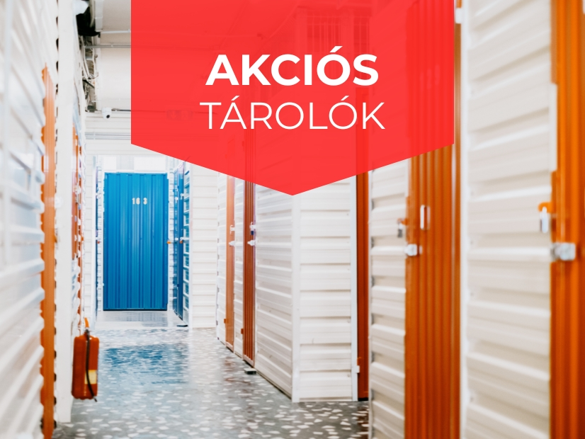 Kedvezményes raktár bérlés Budapesten. | © Self Store Budapest