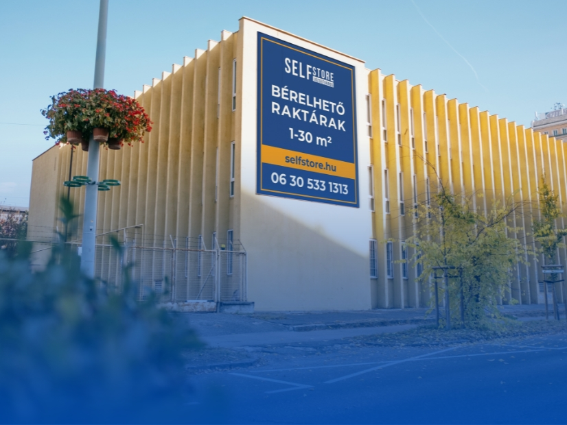 Self Store Józsefváros - Storage unit rentals with no deposit required. | © Self Store Budapest