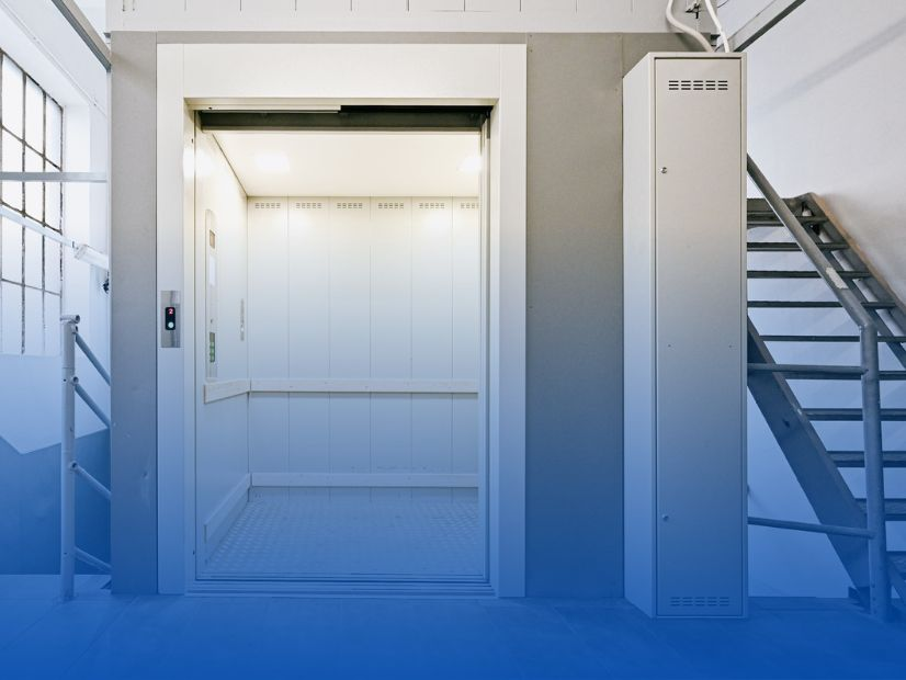 Teherlift a Self Store Újbuda raktárépületben | © Teherlift a Self Store Újbuda raktárépületben