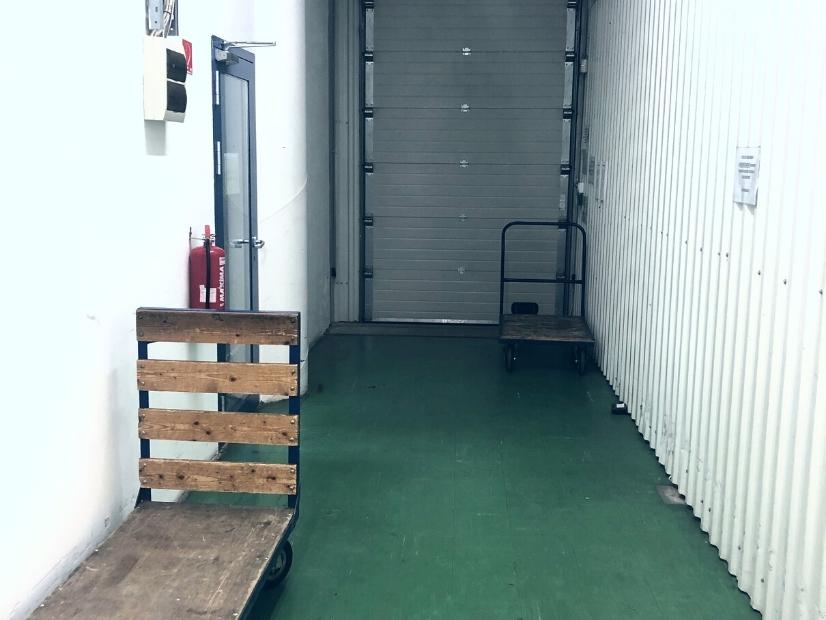 Trolleys in Self Store Zugló Storage facility