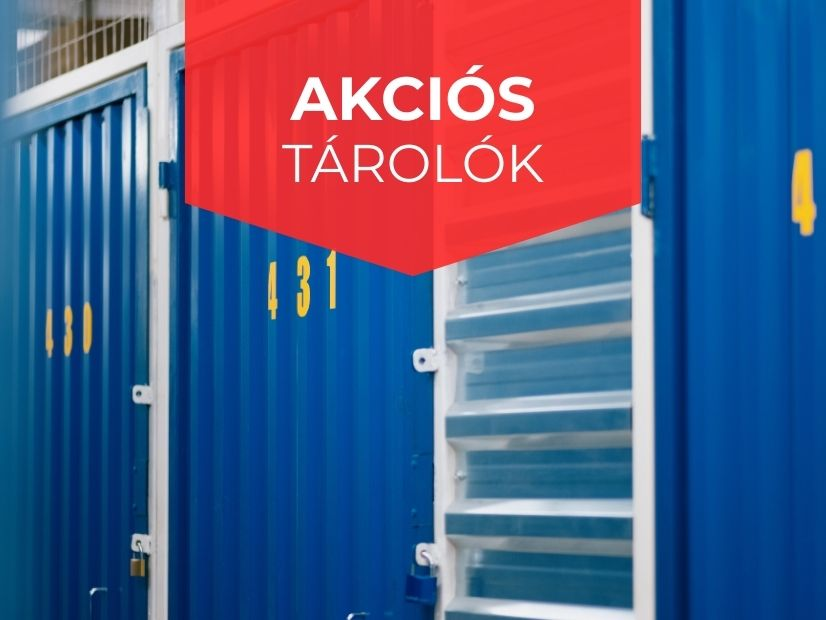 Self Store Budafok olcsó tárolók a 9. kerületben | © Self Store Budapest