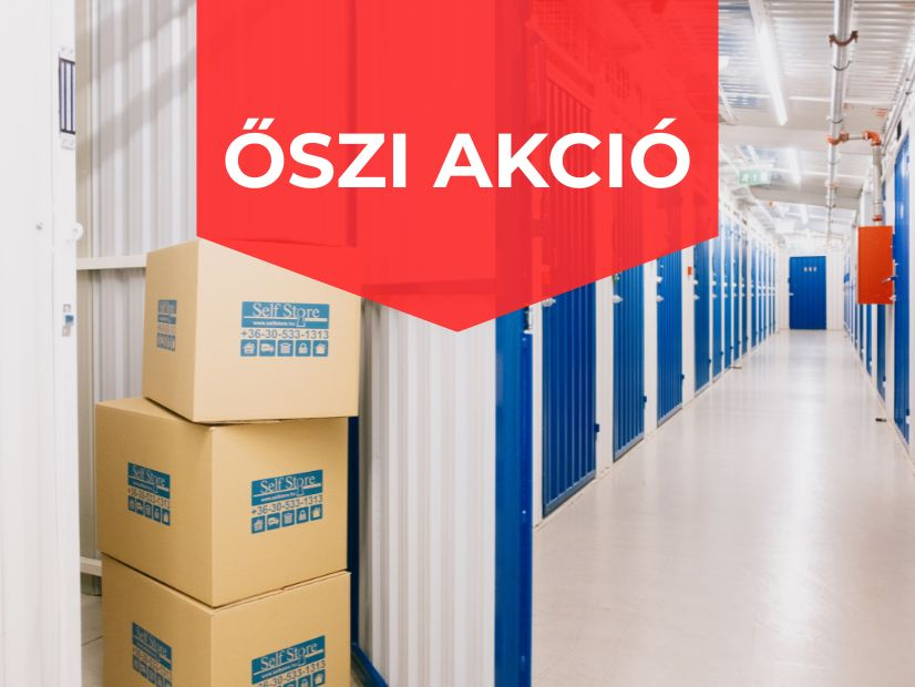 Akciós raktárbérlés Budapesten a 14. kerületben, Zuglóban | © Self Store Budapest
