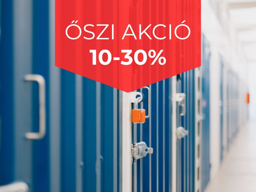 Akciós raktárbérlés Debrecenben | © Self Store