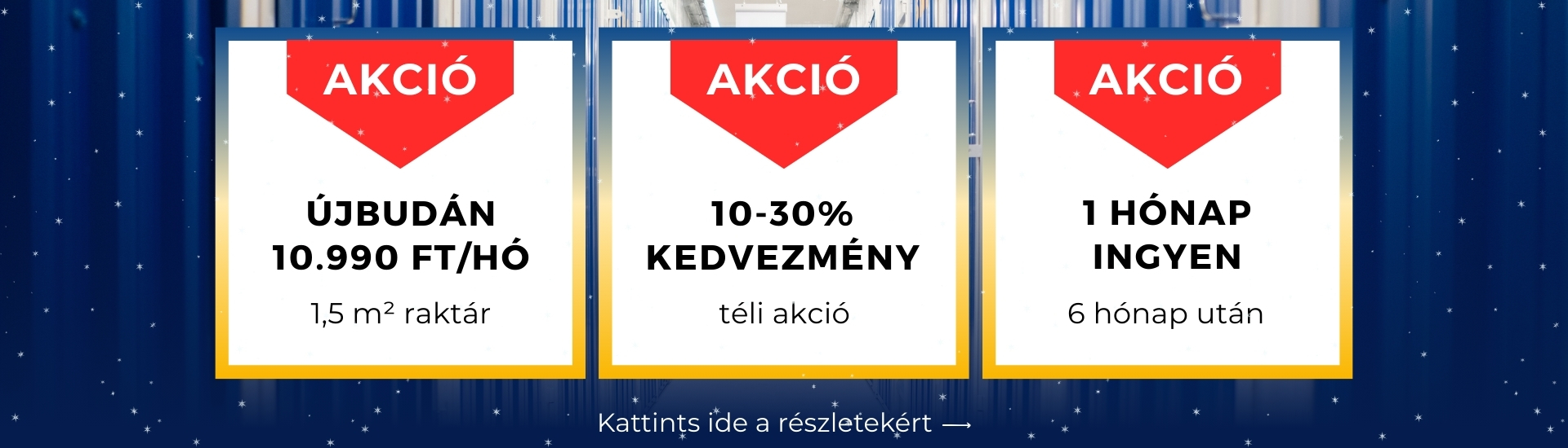 Self Store Akciók  | © Self Store Budapest