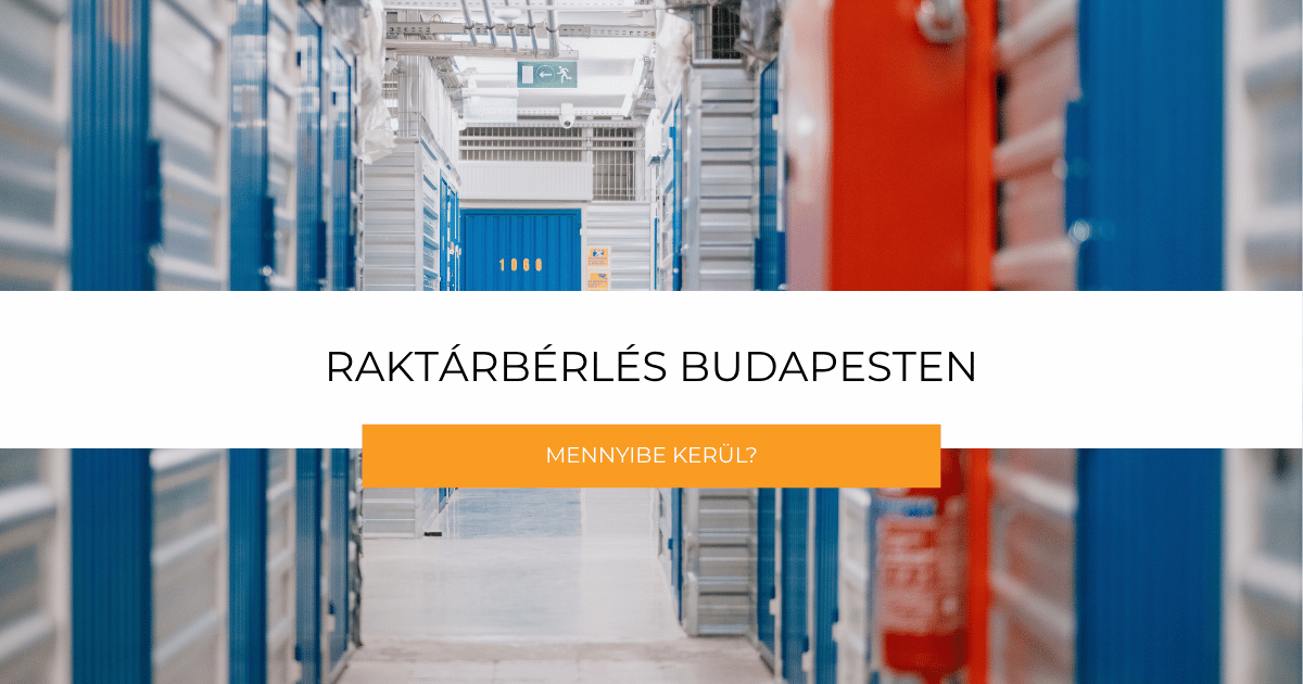Raktárbérlés Budapesten: mennyibe kerül? | © Self Store
