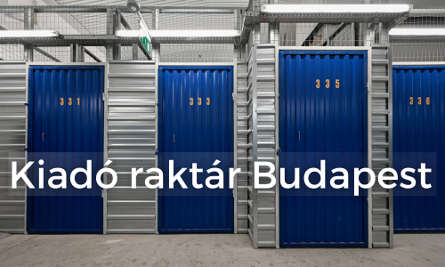 Kiadó raktár Budapesten | © Self Store