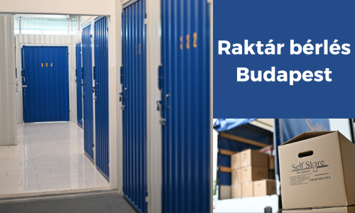 Raktár bérlés, Raktár bérlés Budapest | © Self Store