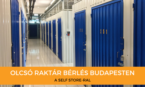 Olcsó raktár bérlés Budapest | © Self Store